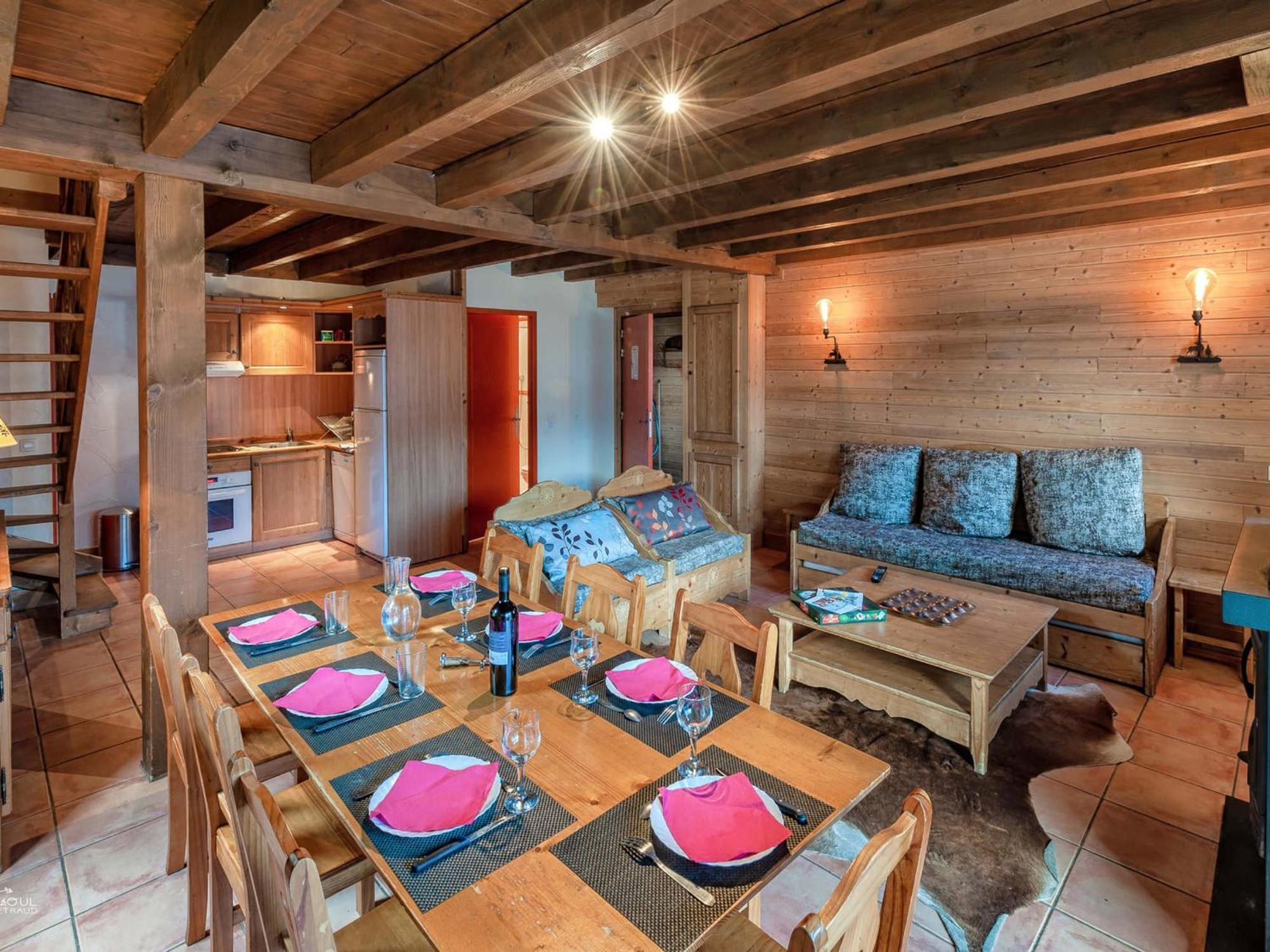 Chalet En Bois Avec 3 Chambres A Pra Loup - Fr-1-165A-47 Uvernet-Fours Εξωτερικό φωτογραφία