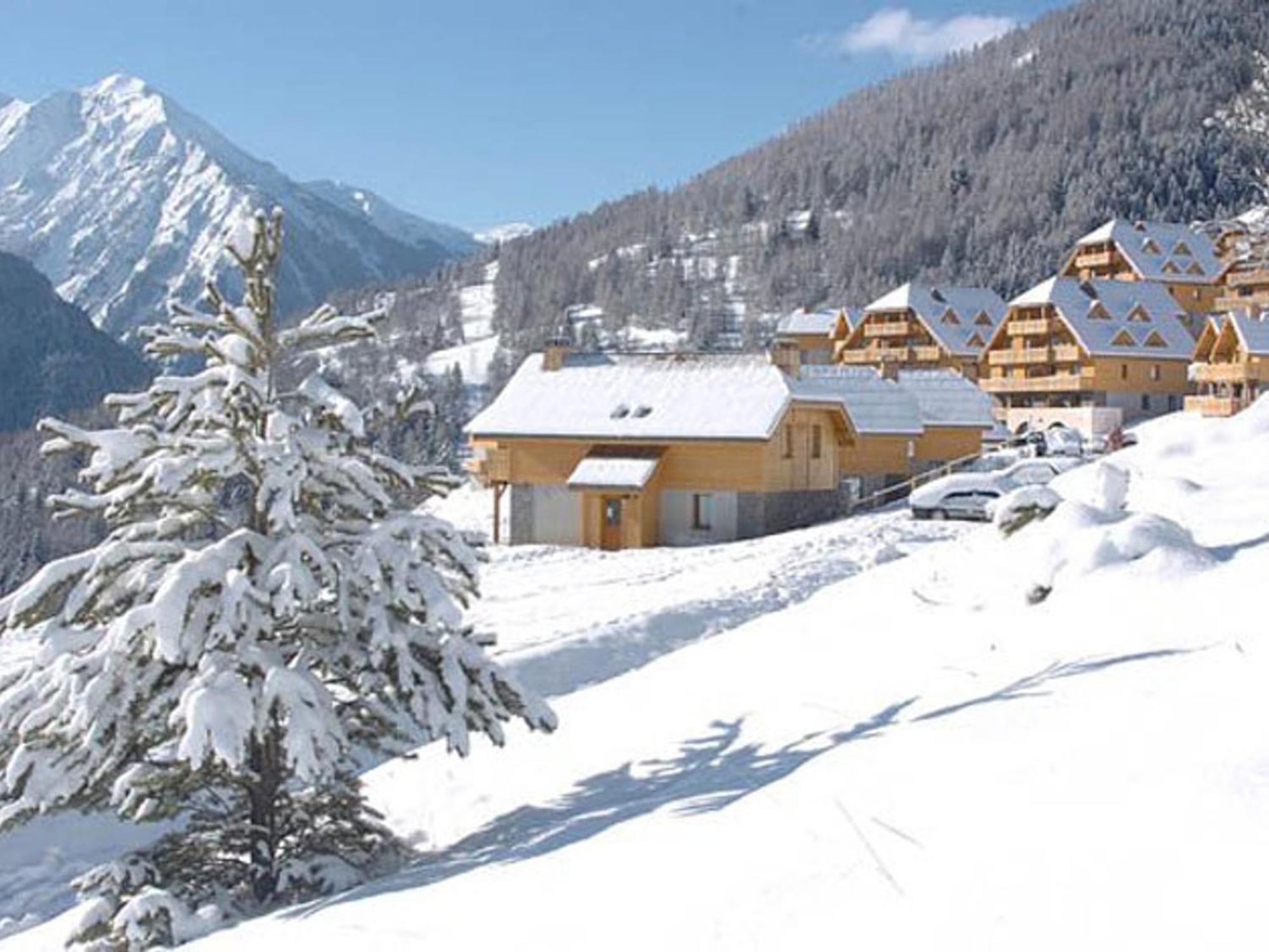 Chalet En Bois Avec 3 Chambres A Pra Loup - Fr-1-165A-47 Uvernet-Fours Εξωτερικό φωτογραφία