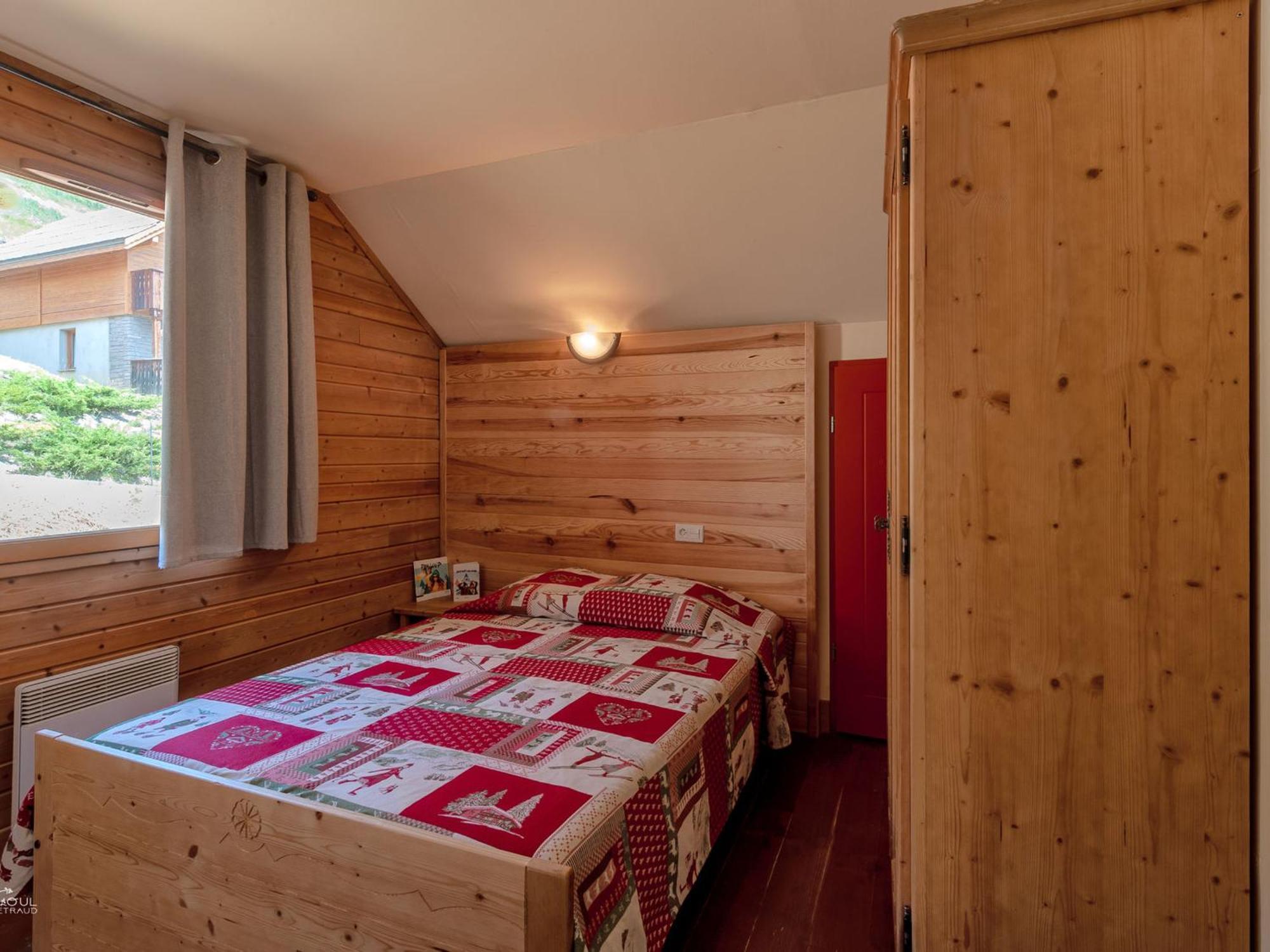 Chalet En Bois Avec 3 Chambres A Pra Loup - Fr-1-165A-47 Uvernet-Fours Εξωτερικό φωτογραφία
