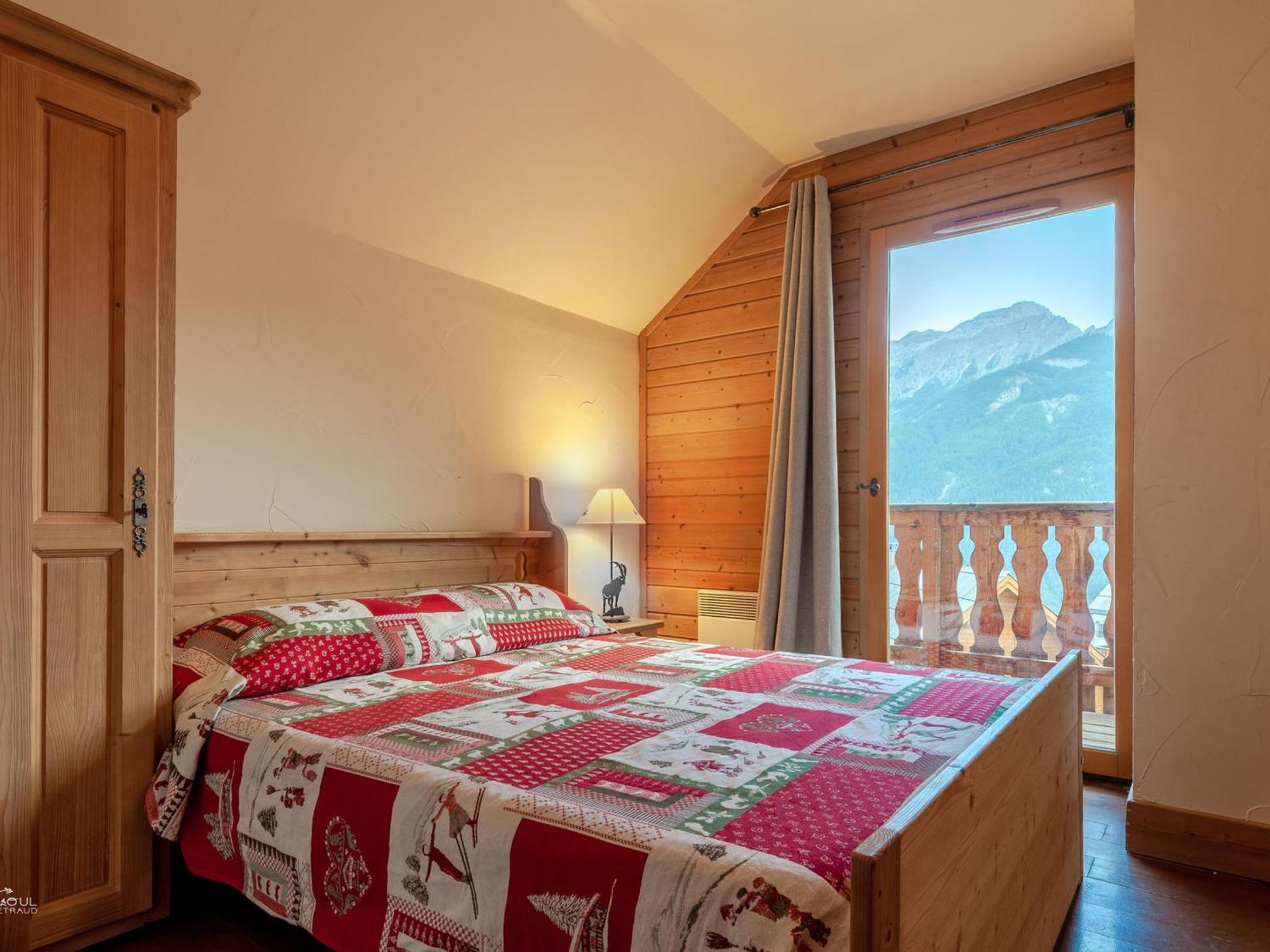 Chalet En Bois Avec 3 Chambres A Pra Loup - Fr-1-165A-47 Uvernet-Fours Εξωτερικό φωτογραφία